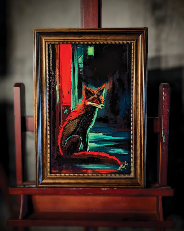 "Cunning" Original Painting