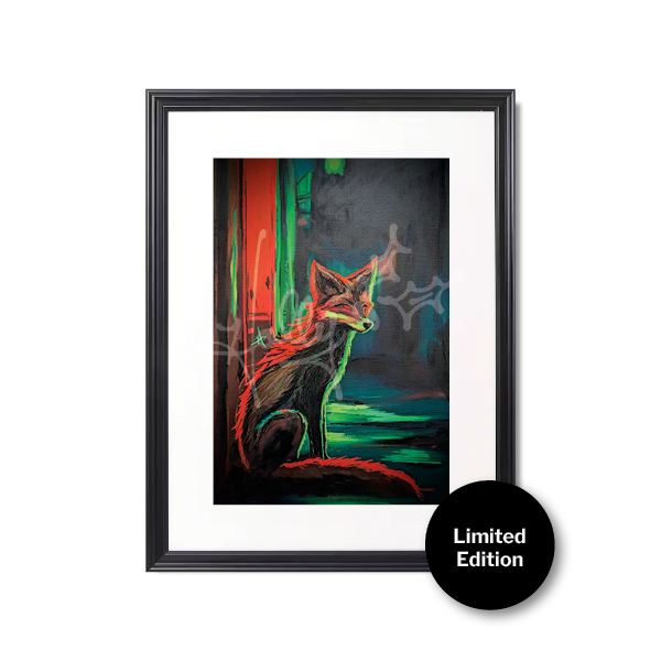 "Cunning" Limited Edition Framed Print