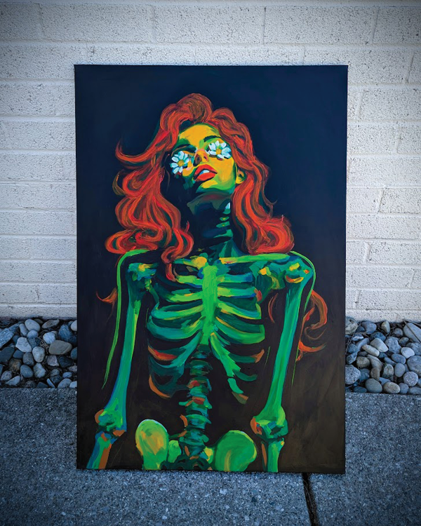 "Daisy" Original Painting