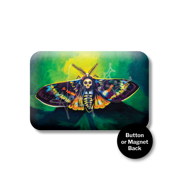 "Deaths Head" Magnet or Button