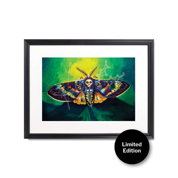 "Deaths Head" Limited Edition Framed Print