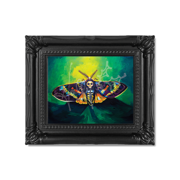 "Deaths Head" Mini Masterpiece Framed Print