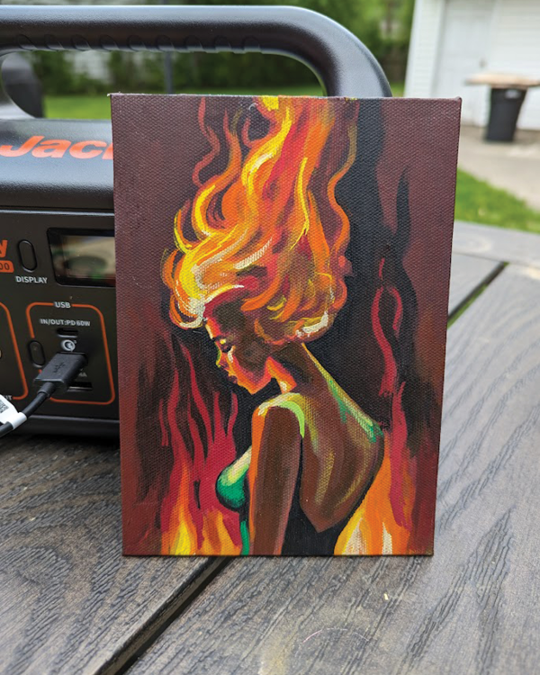 "Ember No. 2" Original Painting