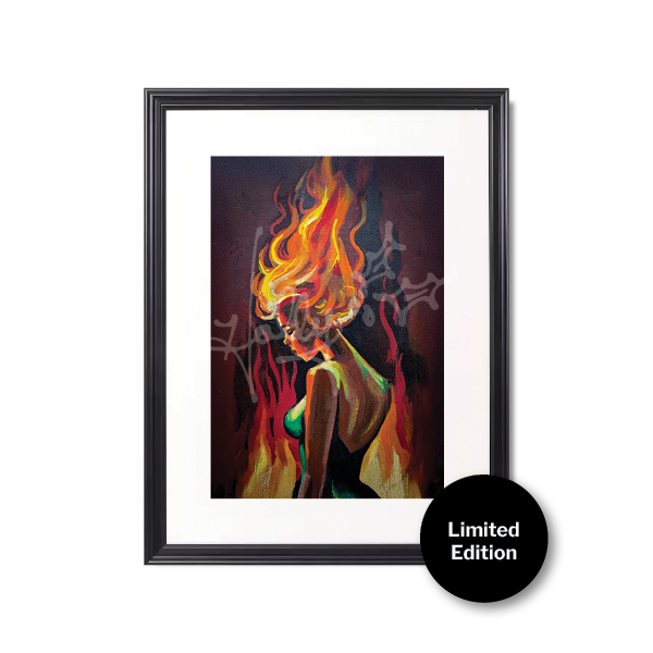 "Ember No. 2" Limited Edition Framed Print