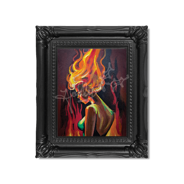 "Ember No. 2" Mini Masterpiece Framed Print