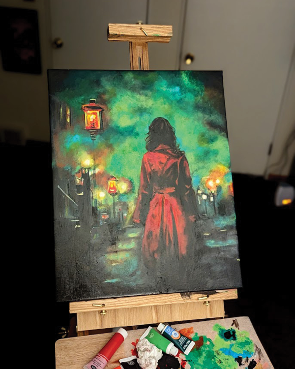 "Gaslight" Original Painting