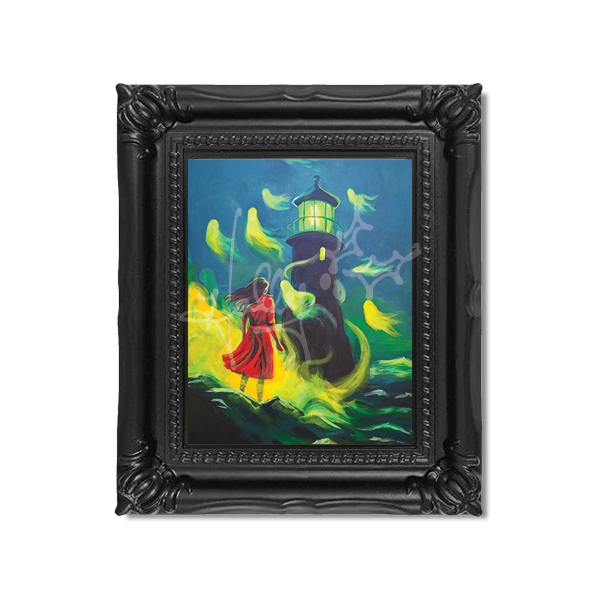 "Ghost Light" Mini Masterpiece Framed Print
