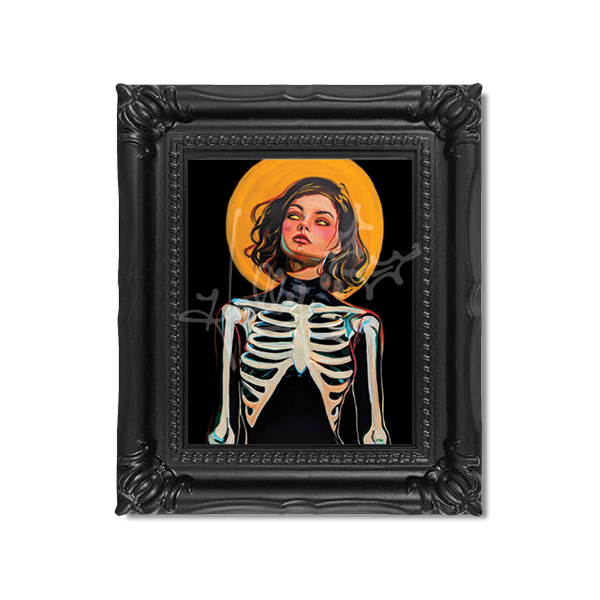 "Half The Battle" Mini Masterpiece Framed Print