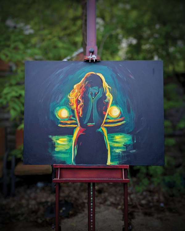 "Impact" Original Painting