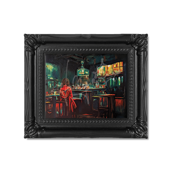 "Last Call" Mini Masterpiece Framed Print