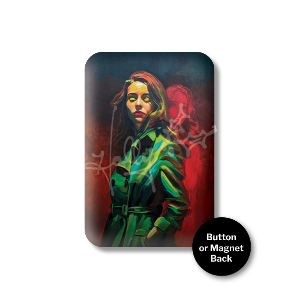 "Left Behind" Magnet or Button