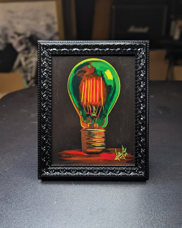 "Light Bulb No. 1" Original Painting