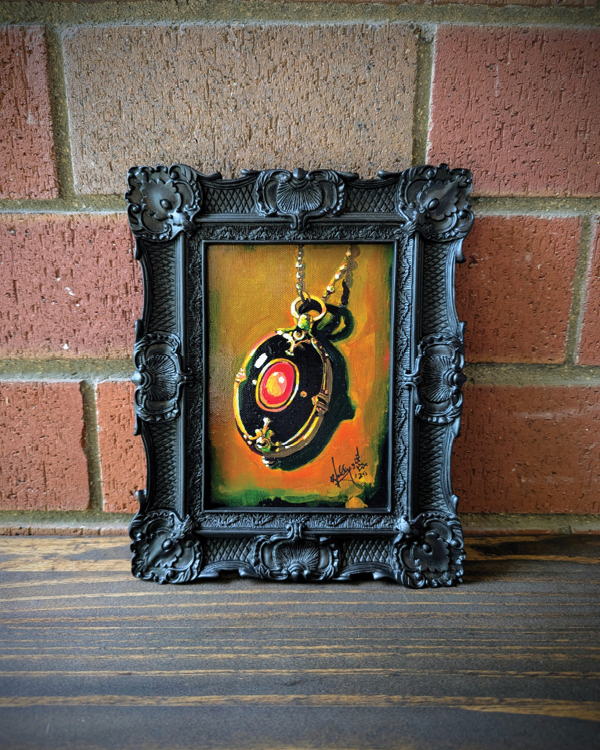 "Locket No. 1" Original Painting