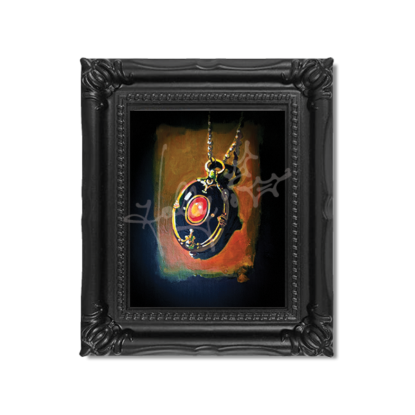 "Locket No. 1" Mini Masterpiece Framed Print