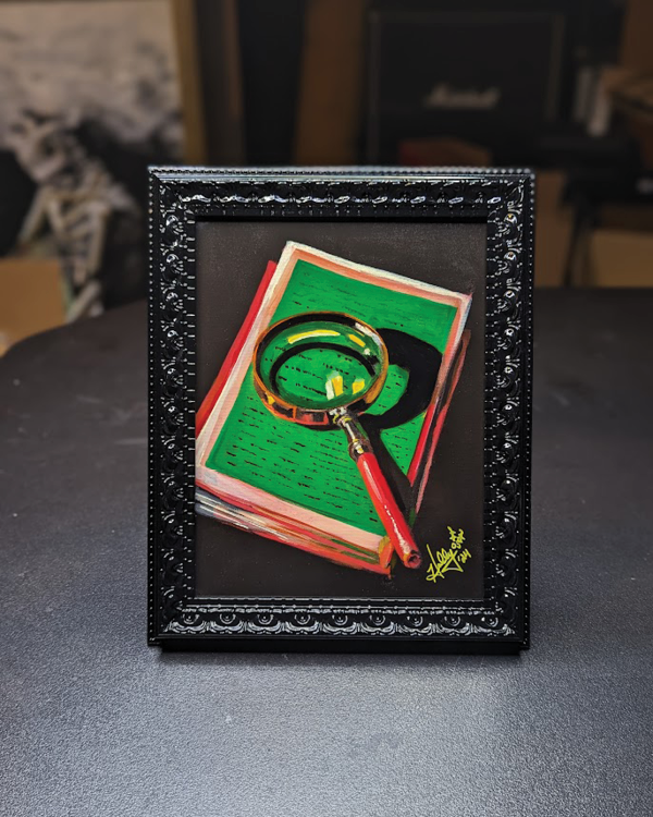 "Magnifying Glass No. 1" Original Painting