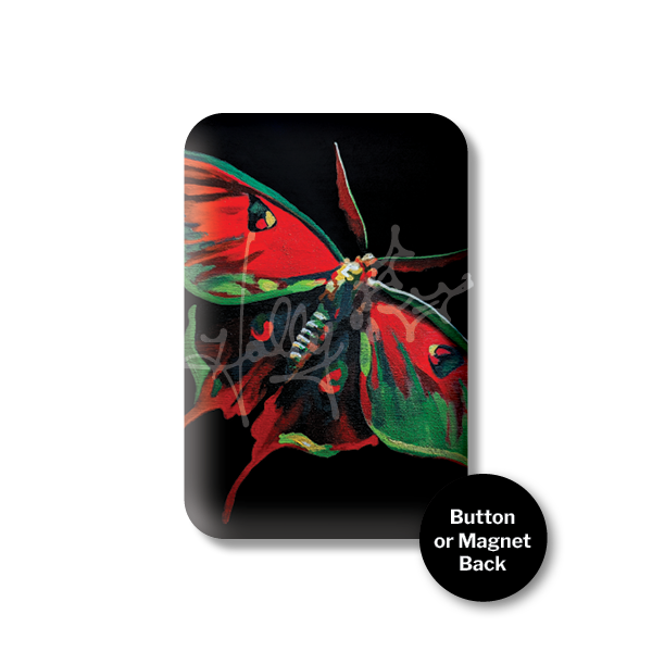 "Moth No. 1" Magnet or Button