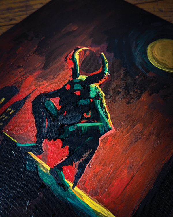 Mothman No. 1 Original Painting