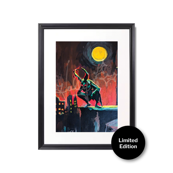 "Mothman No. 1" Limited Edition Framed Print