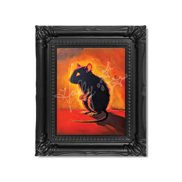 "Mouse No. 2" Mini Masterpiece Framed Print