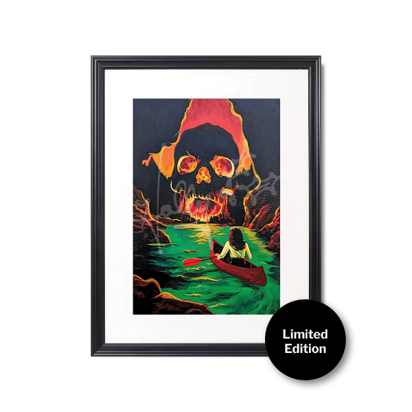 "Mystery At Skull Cave" Limited Edition Framed Print