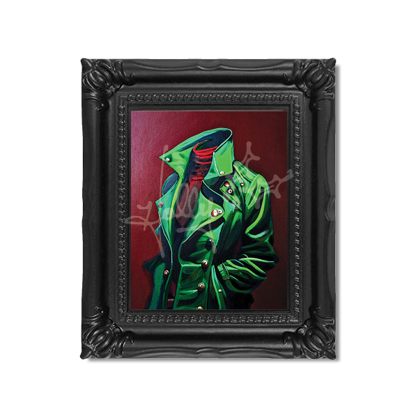 "Not All There" Mini Masterpiece Framed Print