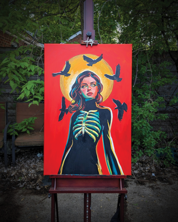 "Omens" Original Painting