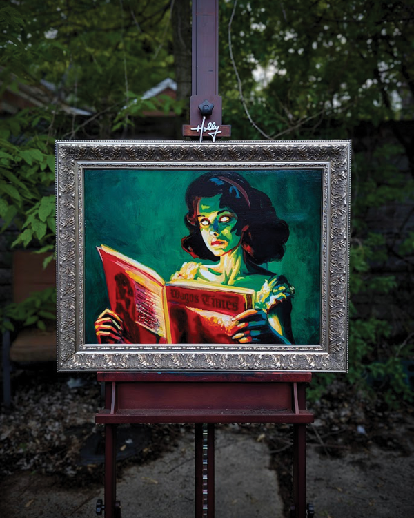 "Penny Dreadful" Original Painting