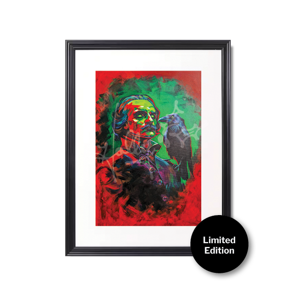 "Poe" Limited Edition Framed Print