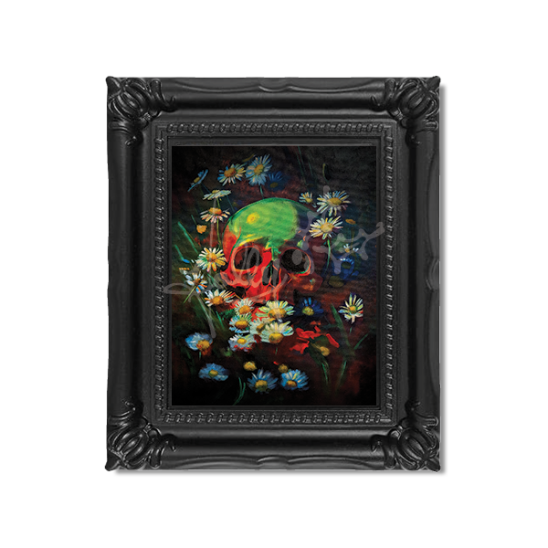 "Pushing Up Daisies No. 1" Mini Masterpiece Framed Print