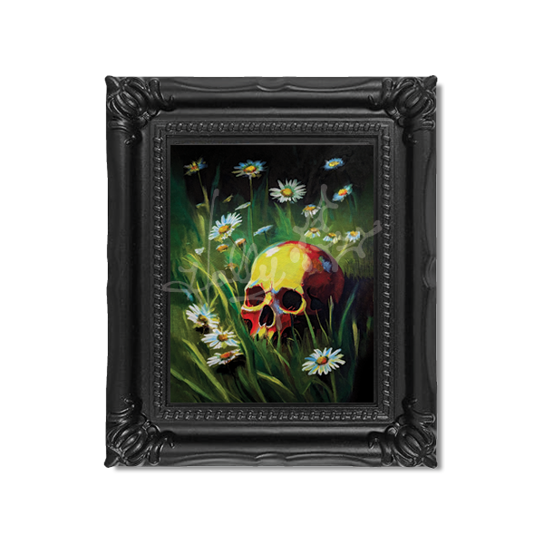 "Pushing Up Daisies No. 2" Mini Masterpiece Framed Print
