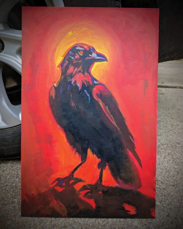 "Raven No. 1" Original Painting