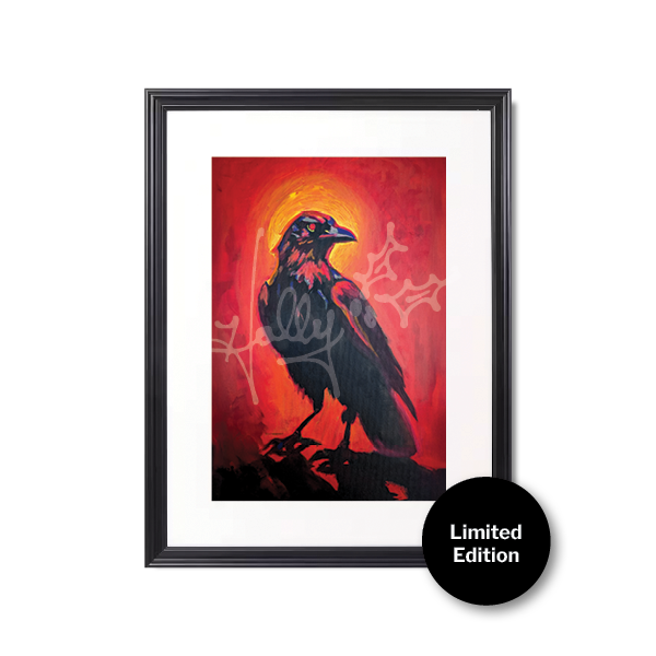 "Raven No. 1" Limited Edition Framed Print