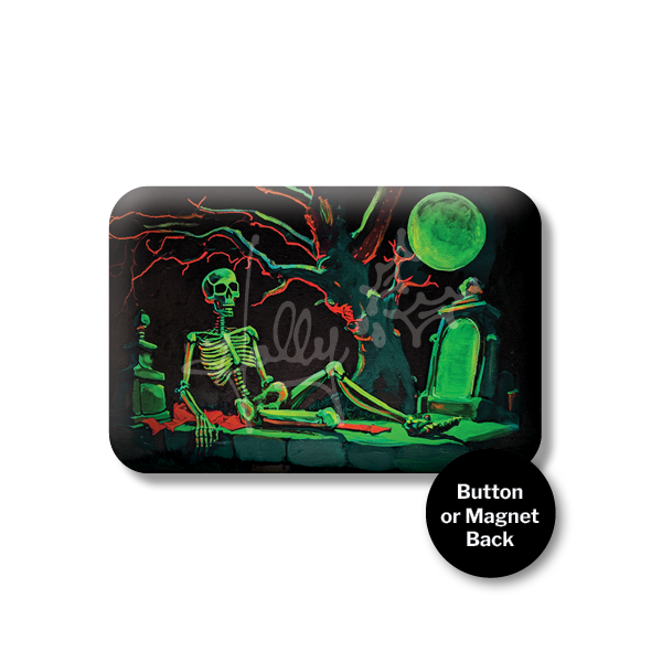"Rest in Peace" Magnet or Button