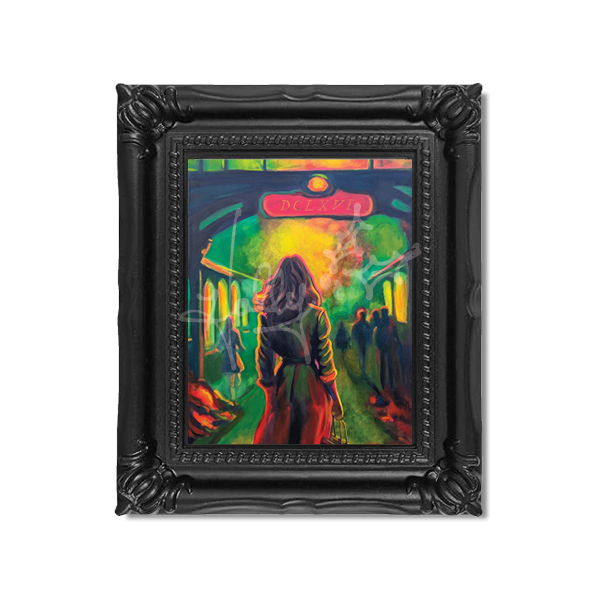 "See You in Hell" Mini Masterpiece Framed Print