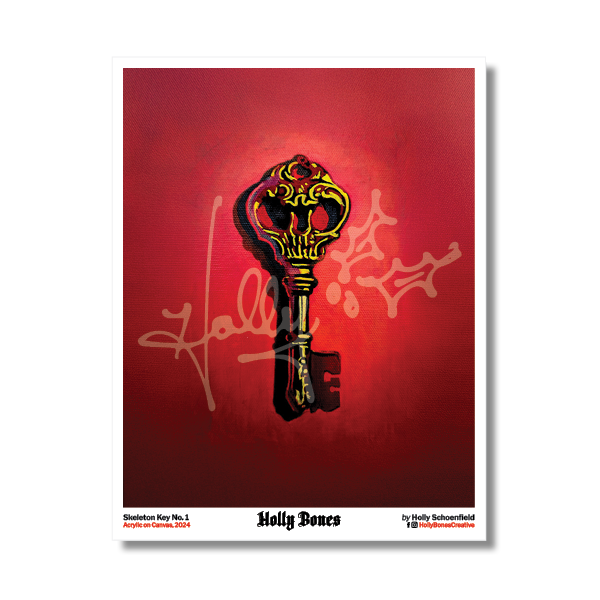 "Skeleton Key No. 1" 8x10 Print