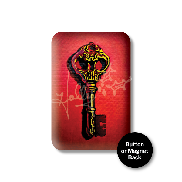 "Skeleton Key No. 1" Magnet or Button