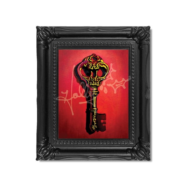 "Skeleton Key No. 1" Mini Masterpiece Framed Print