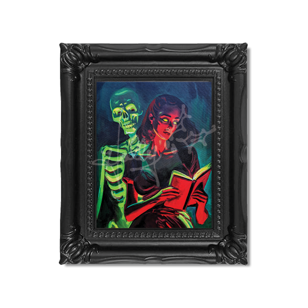 "Skip to the End" Mini Masterpiece Framed Print