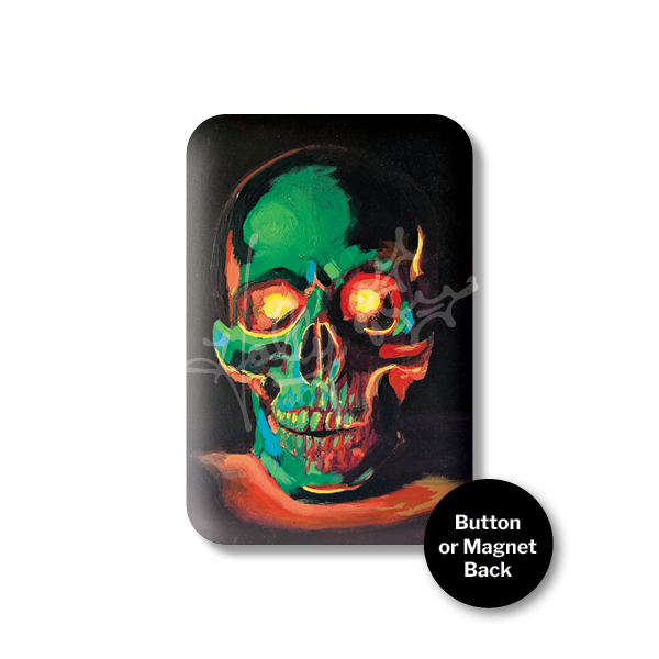 "Skull No. 5" Magnet or Button