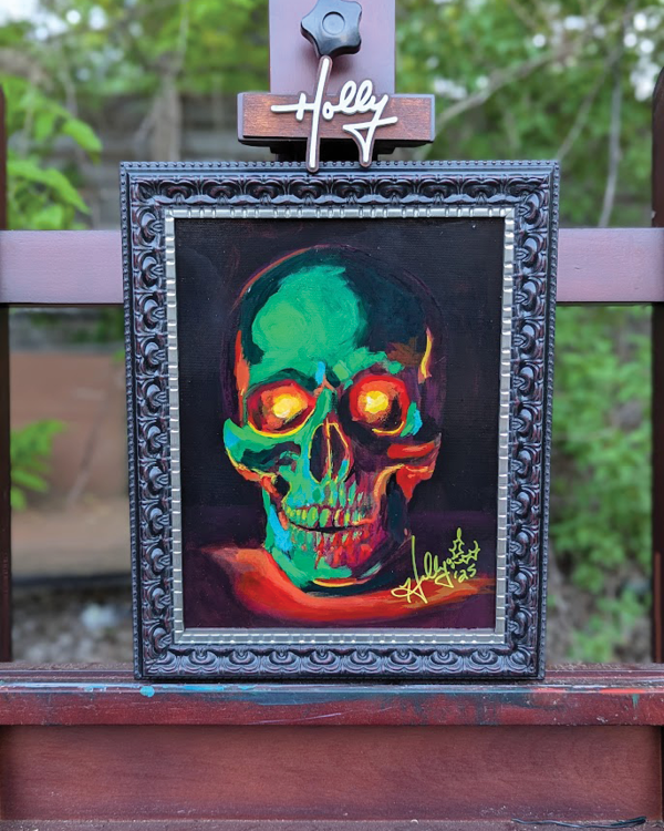 "Skull No. 5" Original Painting