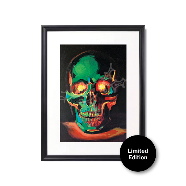 "Skull No. 5" Limited Edition Framed Print