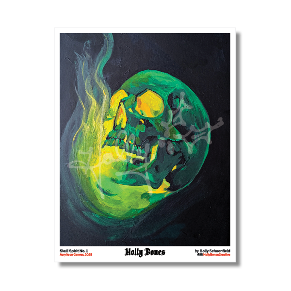 "Skull Spirit No. 1" 8x10 Print