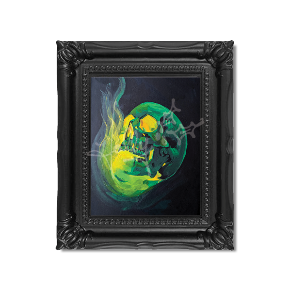 "Skull Spirit No. 1" Mini Masterpiece Framed Print