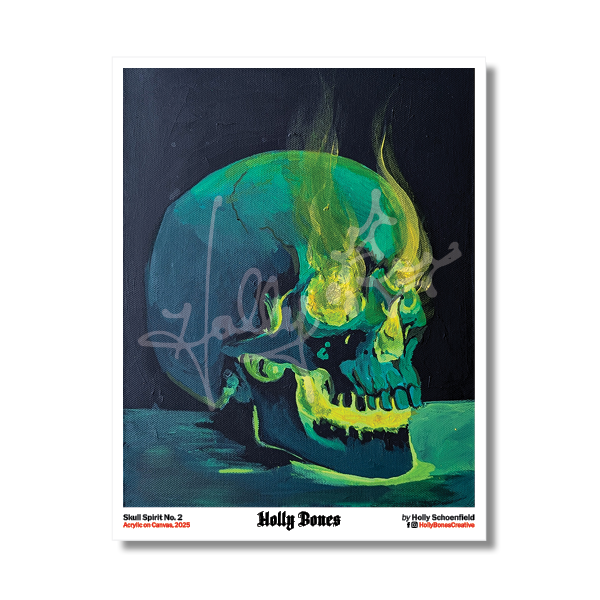 "Skull Spirit No. 2" 8x10 Print