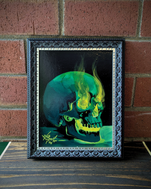 "Skull Spirit No. 2" Original Painting