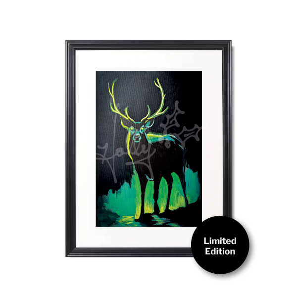 "Stag No. 1" Limited Edition Framed Print