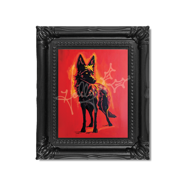"Stray No. 1" Mini Masterpiece Framed Print