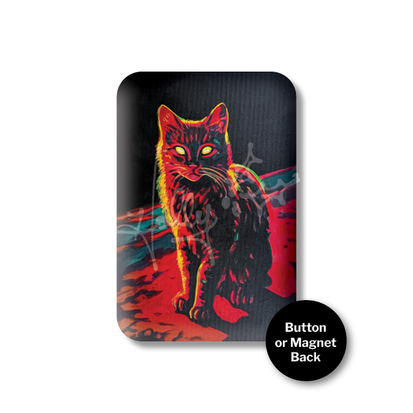 "Tabby" Magnet or Button