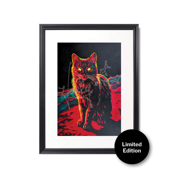 "Tabby" Limited Edition Framed Print