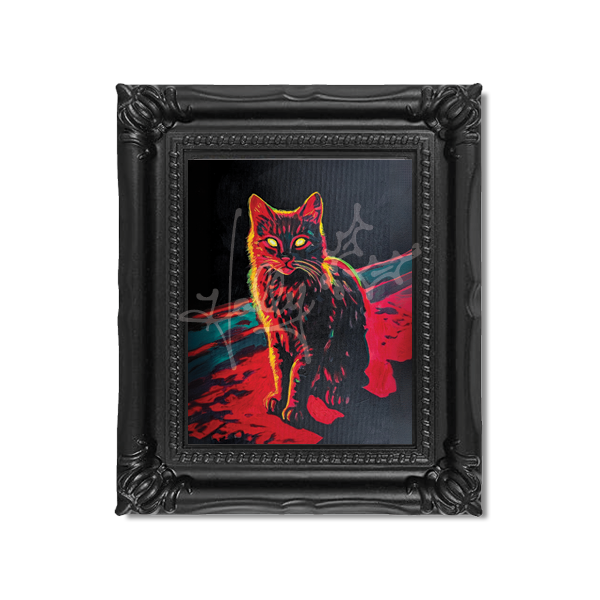 "Tabby" Mini Masterpiece Framed Print